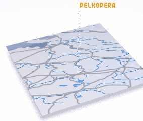 3d view of Pelkoperä