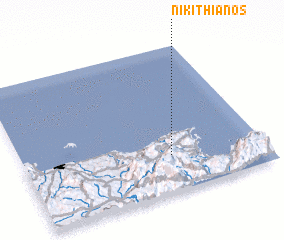 3d view of Nikithianós