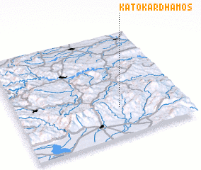 3d view of Káto Kárdhamos