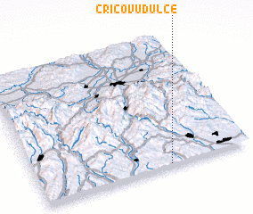 3d view of Cricovu Dulce