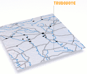 3d view of Trudovoye