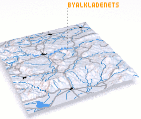 3d view of Byal Kladenets