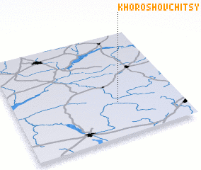 3d view of Khoroshovchitsy