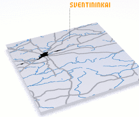 3d view of Šventininkai