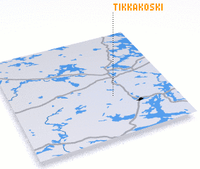 3d view of Tikkakoski