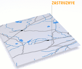 3d view of Zastruzhʼye