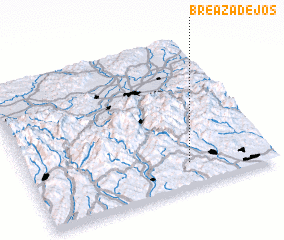 3d view of Breaza de Jos