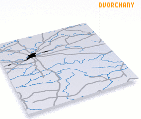 3d view of Dvorchany