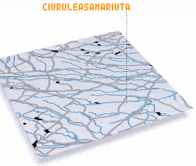 3d view of Ciuruleasa-Măriuţa