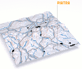 3d view of Piatra