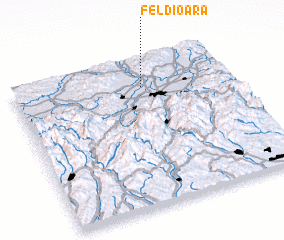 3d view of Feldioara