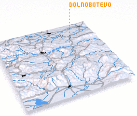 3d view of Dolno Botevo