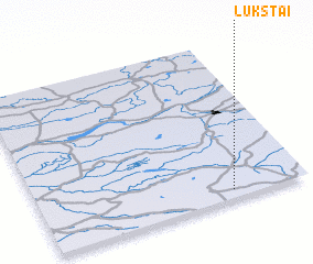 3d view of Lukštai