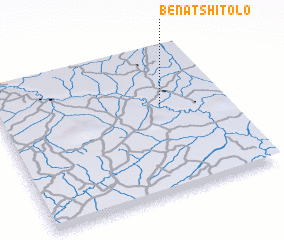 3d view of Bena-Tshitolo