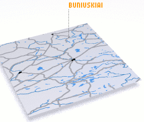 3d view of Buniuškiai