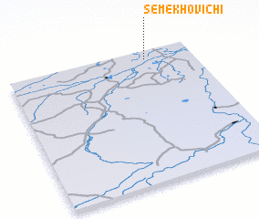 3d view of Semekhovichi