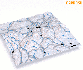 3d view of Cap Roşu