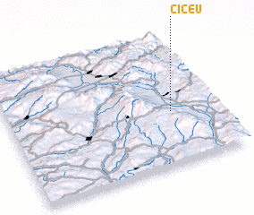 3d view of Ciceu