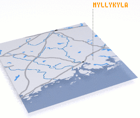 3d view of Myllykylä