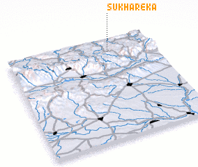 3d view of Sukha Reka