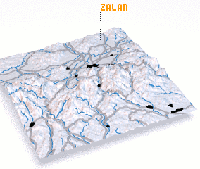 3d view of Zălan