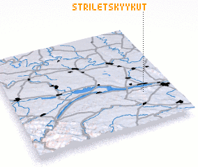 3d view of Striletsʼkyy Kut