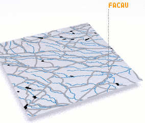 3d view of Făcău