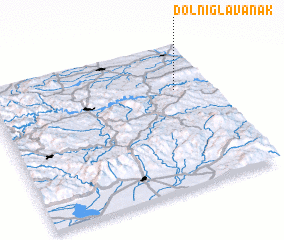 3d view of Dolni Glavanak