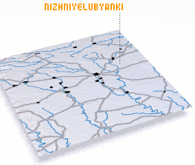 3d view of Nizhniye Lubyanki