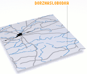 3d view of Dorzha-Slobodka