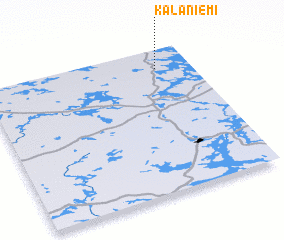 3d view of Kalaniemi