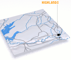 3d view of Highlands