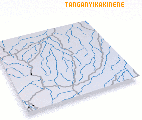 3d view of Tanganyika-Kinene