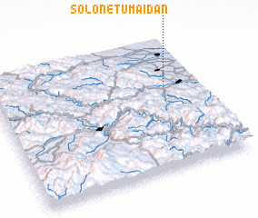 3d view of Soloneţu-Maidan