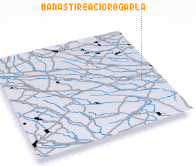 3d view of Mânăstirea Ciorogârla