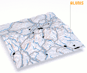 3d view of Aluniş