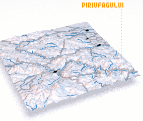 3d view of Pîrîu Fagului