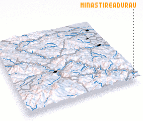 3d view of Mînăstirea Durău