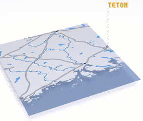 3d view of Tetom