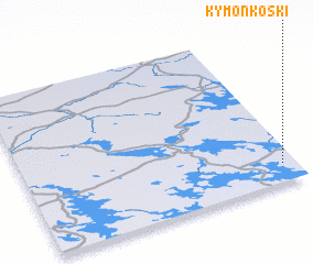 3d view of Kymönkoski