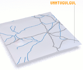 3d view of Umm Tugulgul