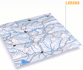 3d view of Lensko