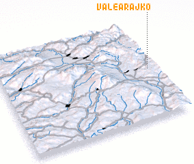 3d view of Valea Rajkó