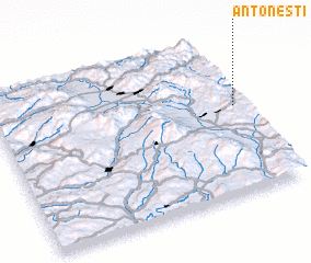 3d view of Antoneşti