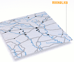 3d view of Mikhalka