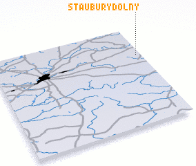 3d view of Staubury Dolʼny