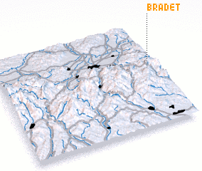 3d view of Brădet