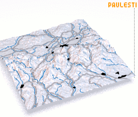 3d view of Păuleşti