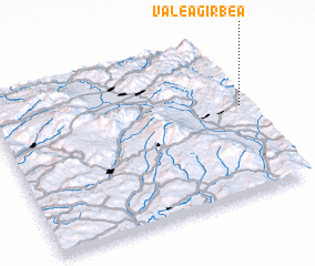 3d view of Valea Gîrbea