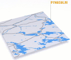 3d view of Pyhäsalmi